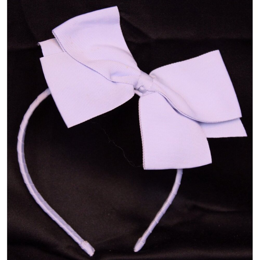 NWT 2005 Gymboree Winter Princess Lilac Lavender Bow Headband Hair Accessory